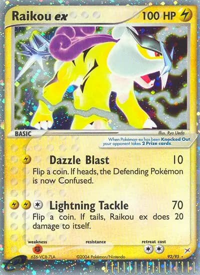 Raikou ex — Magma vs Aqua #92
