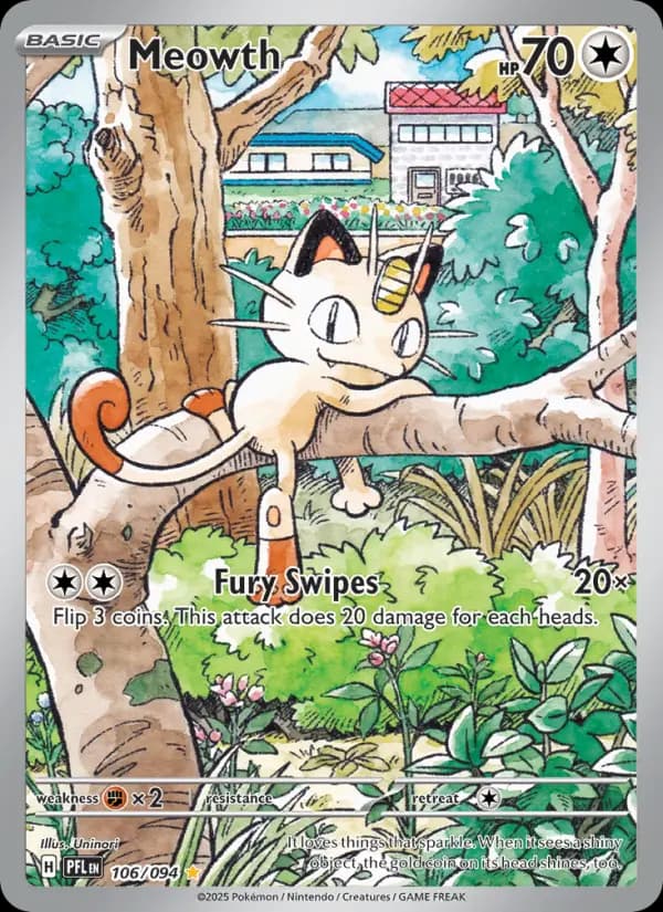 Meowth — Phantasmal Flames