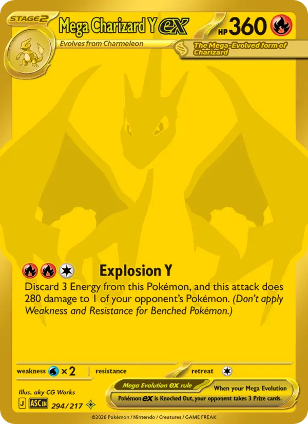 Mega Charizard Y ex — Ascended Heroes