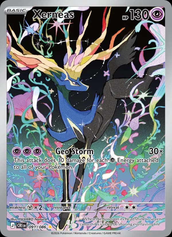 Xerneas (IR #091) — Chaos Rising