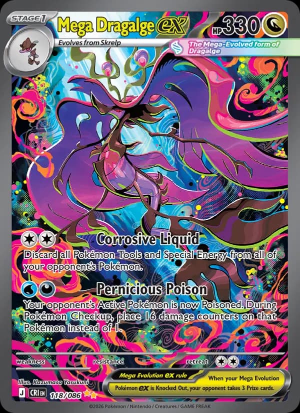Mega Dragalge ex SIR — Chaos Rising