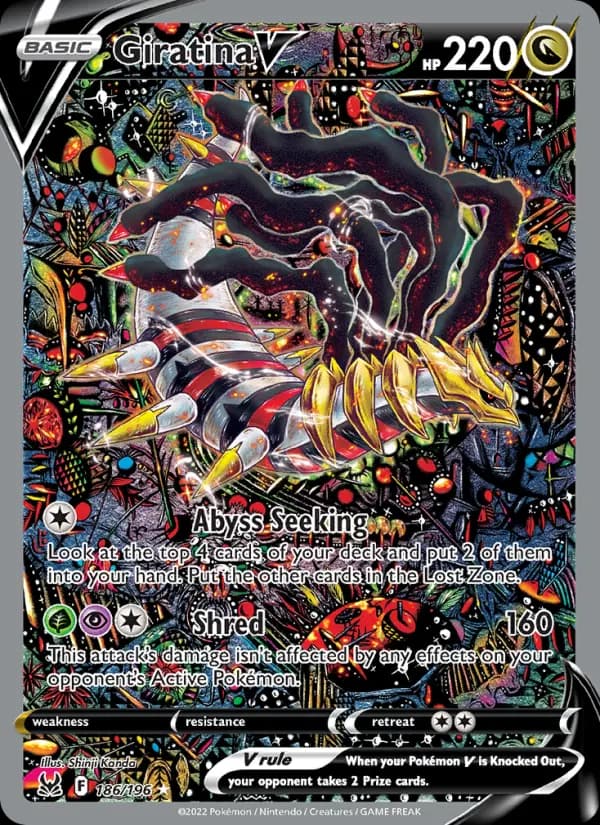 Giratina V (Alt Art) — Lost Origin