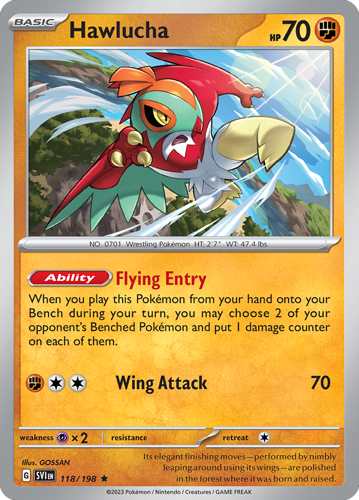 Hawlucha-Karte