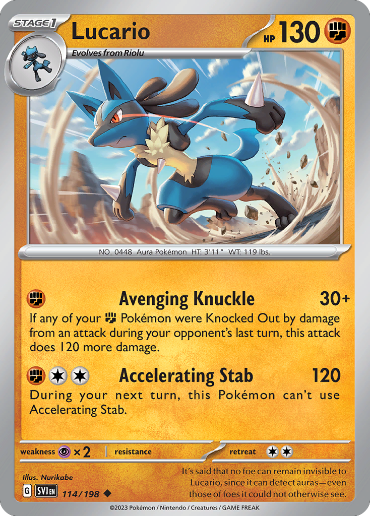 Lucario-Karte