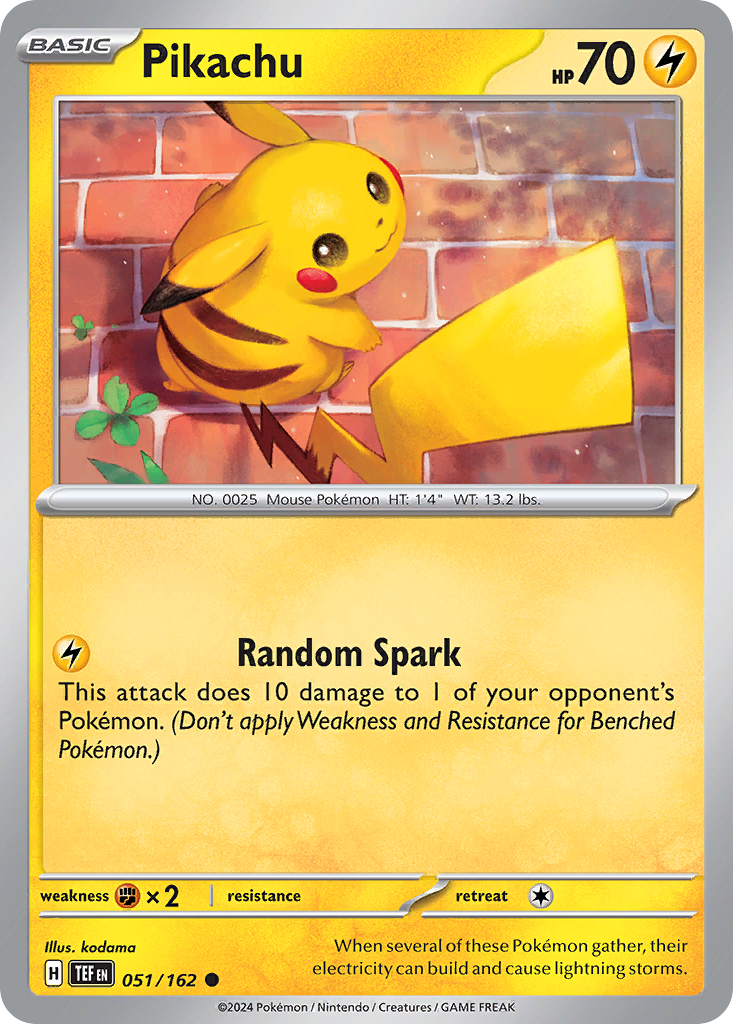 Pikachu-Karte
