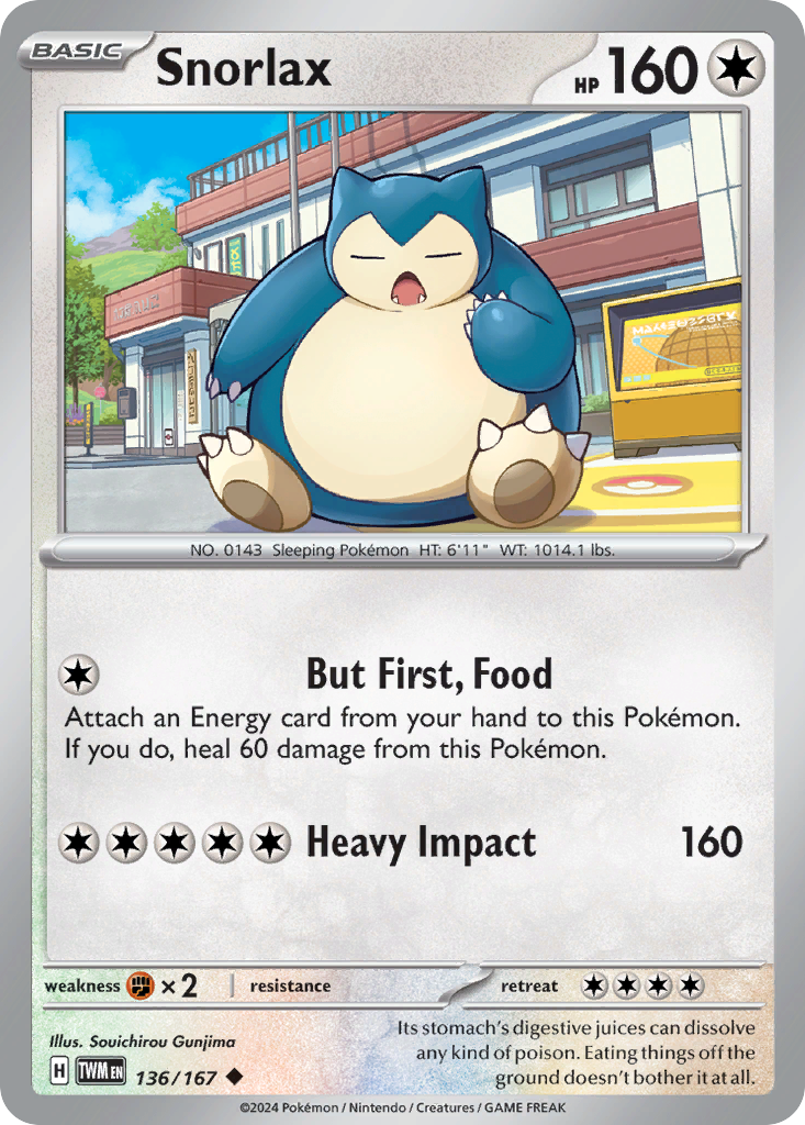 Snorlax-Karte