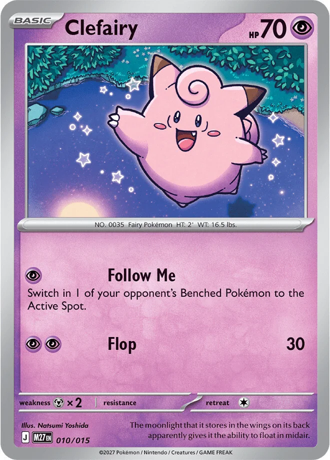 Clefairy-Karte (2027-Set)